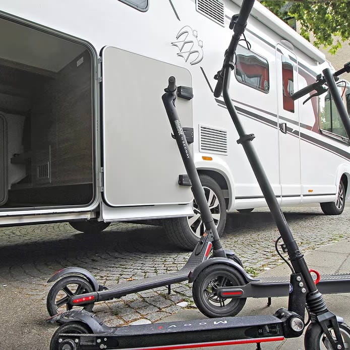 Camper e scooter